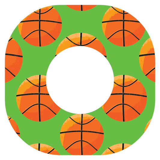 Basketball Variety Pack Dexcom G7 Decorative Patch