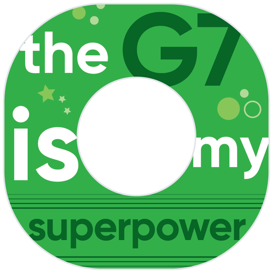 "Dexcom is my Superpower" G7 Decorative Patch